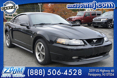 Ford : Mustang 2dr Coupe Premium Mach 1 18 k mi 2003 ford mustang mach 1 premium black on black sport mint warranty zoom
