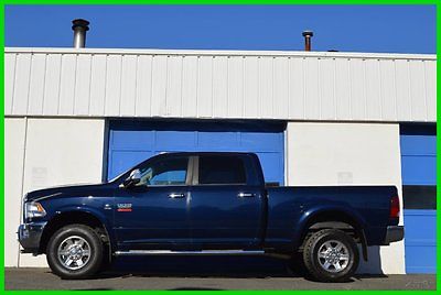 Ram : 2500 Laramie Crew Cab 4X4 4WD Cummins 24,000 Miles Save Repairable Rebuildable Salvage Lot Drives Great Project Builder Fixer Wrecked