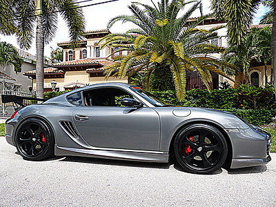 Porsche : Cayman S ONE OWNER 5700 MILES TECHART ALL EXTRAS DONE BY BRUMOS PORSCHE