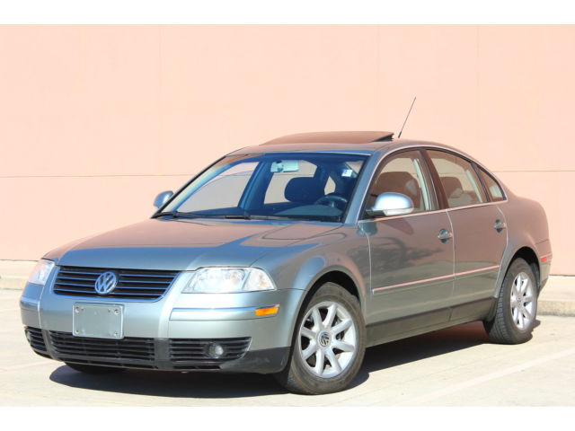 Volkswagen : Passat 4dr Sdn GLS 2004 vw passat gls tdi sunroof wheels low mileage 79 k very clean 38 mpg nice