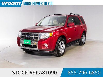 Ford : Escape Limited Certified 2008 11K MILES 1 OWNER SUNROOF 2008 ford escape ltd 11 k low miles sunroof htd seat dualzone 1 owner cln carfax