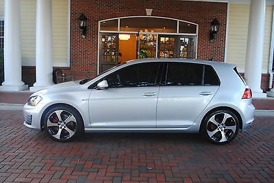 Volkswagen : Golf gti 2015 volkswagen gti silver auto 4 door mint all trades welcome pdk vw