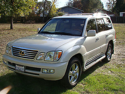 Lexus : LX 470 Sport Utility 4-Door 2006 lexus lx 470 one owner all records from day one don t miss