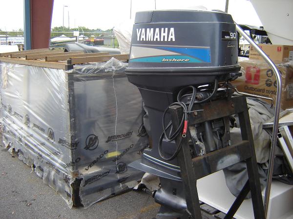 1998 Yamaha 90TLRW Engine and Engine Accessories
