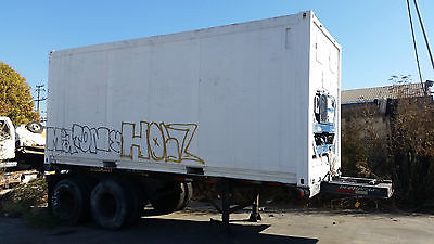 US Customs Approved Refrigerated reefer shipping container trailer Bushhog
