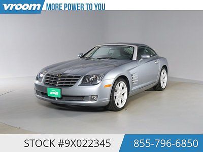 Chrysler : Crossfire Certified 2004 374 LOW MILES CRUISE 1 OWNER 2004 chrysler crossfire 374 low miles cruise home link htd seat 1 owner cln carf