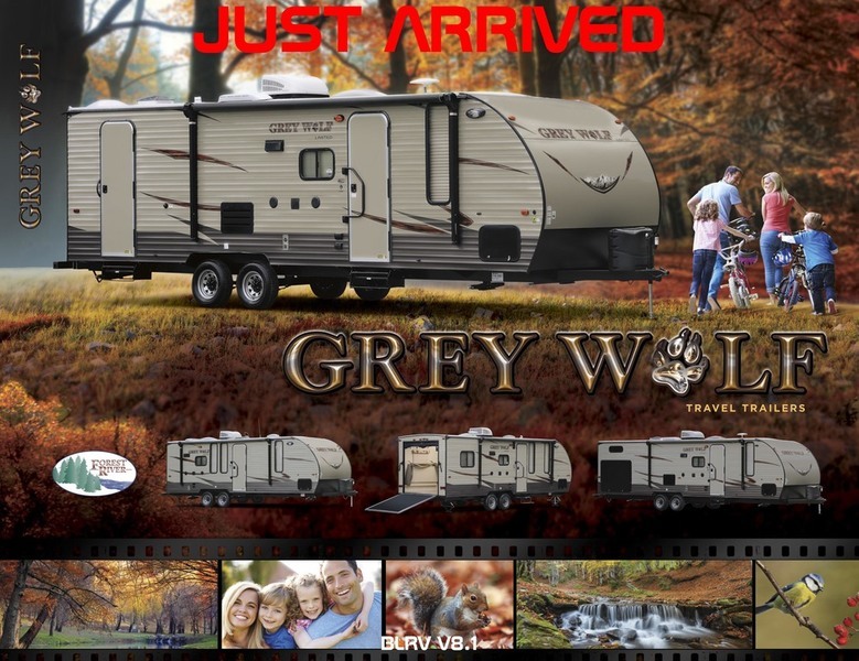 2017 Forest River CHEROKEE GREY WOLF 26RR