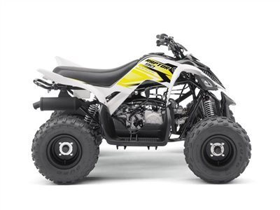 2017 Yamaha Raptor 90 White