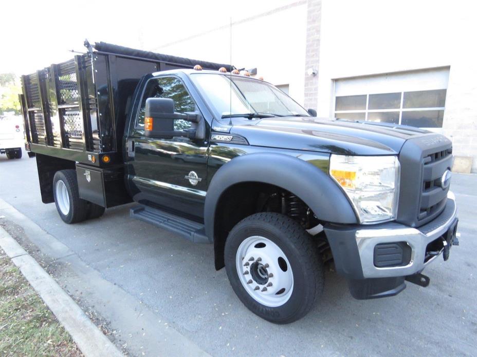 2013 Ford F550 Sd  Stake Bed