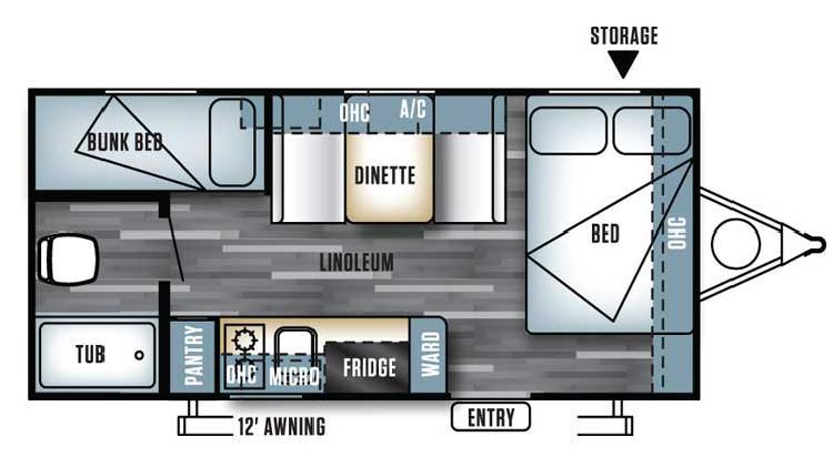 2017 Forest River Salem Cruise Lite 195BH