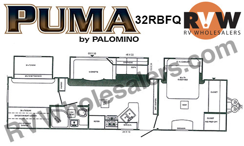 2017 Palomino Puma 32RBFQ
