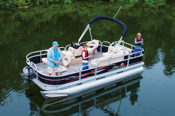 2017 Sun Tracker Fishin' Barge 22 DLX