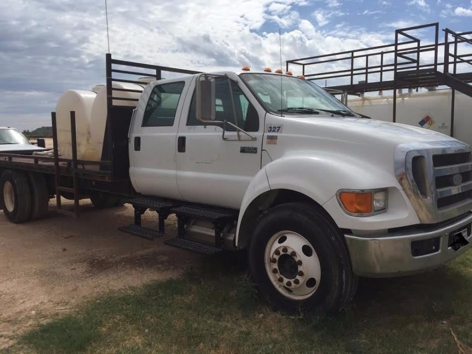 2008 Ford F650  Flatbed Truck