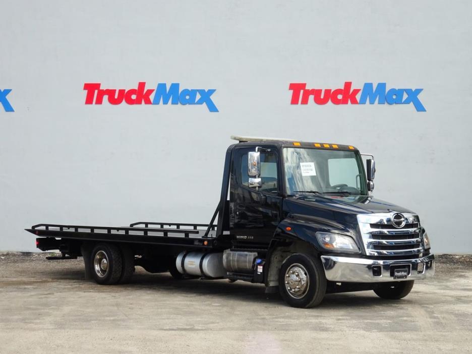 2012 Hino 258lp  Flatbed Truck