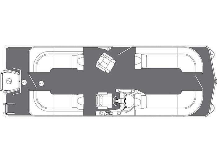 2016 Manitou Pontoons 25 RF - Encore