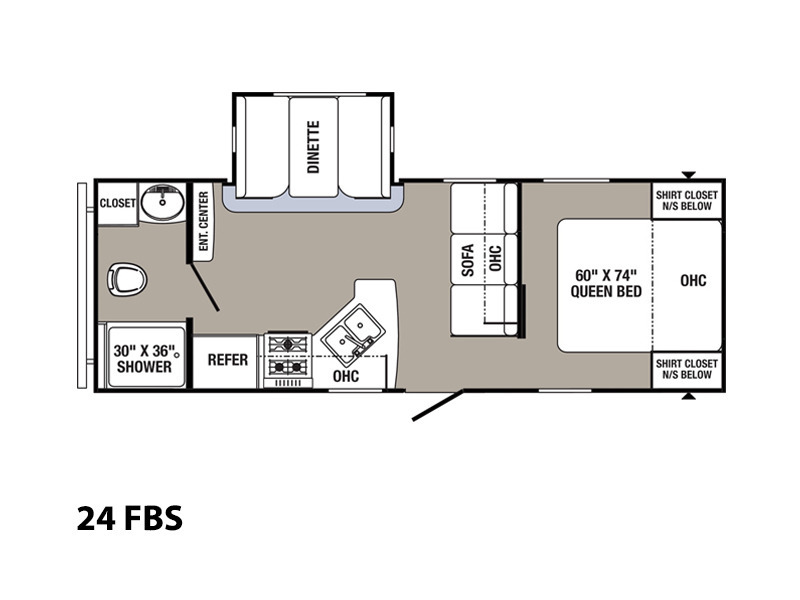 2017 Palomino Puma Travel Trailer 24 FBS