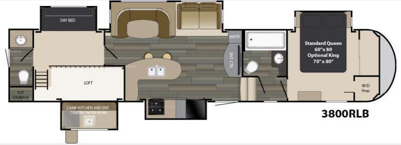 2017 Heartland GATEWAY GW 3800 RLB