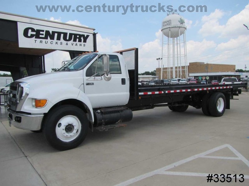 2009 Ford F750  Flatbed Truck