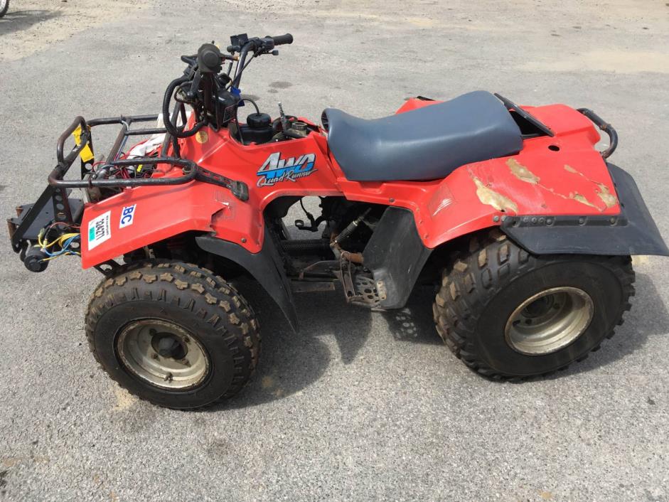 where is the serial number on a suzuki quadrunner 250