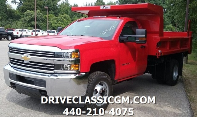 2016 Chevrolet Silverado 3500hd Chassis  Dump Truck