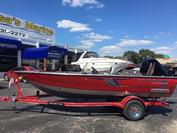 2017 Crestliner 1750 Fish Hawk SC