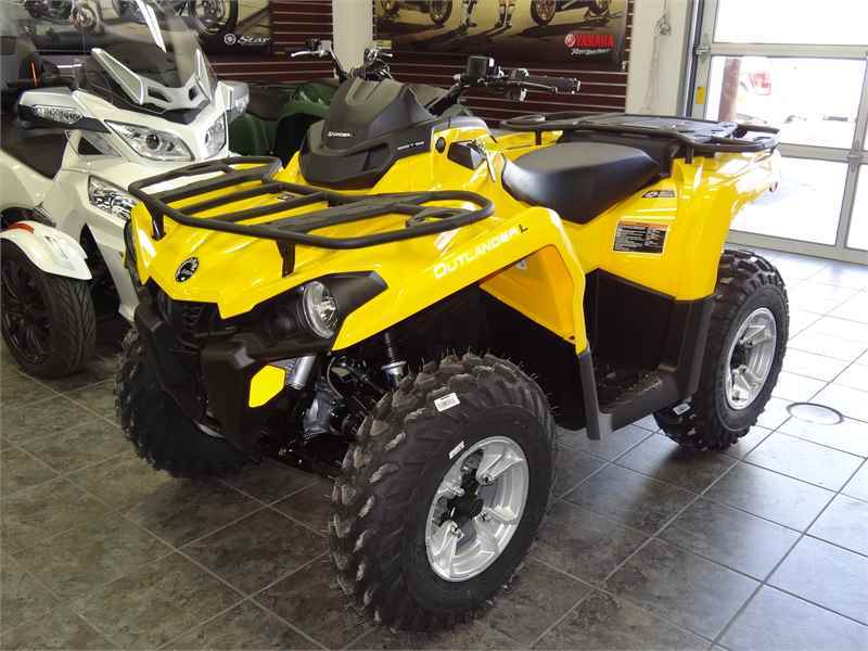 2016 Can-Am 2016 CAN-AM OUTLANDER L DPS 570 YELLOW