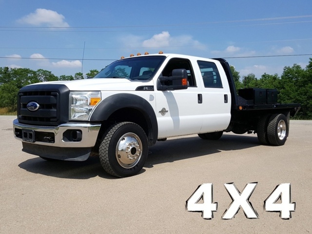 2011 Ford F550 4x4  Flatbed Truck