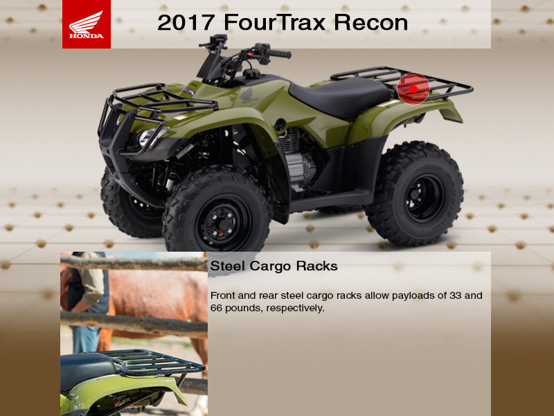 2017 Honda FourTrax Recon ES