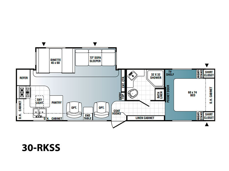 2011 Palomino Puma Travel Trailer 30-RKSS