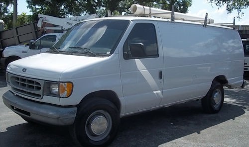 2000 Ford E350  Cargo Van