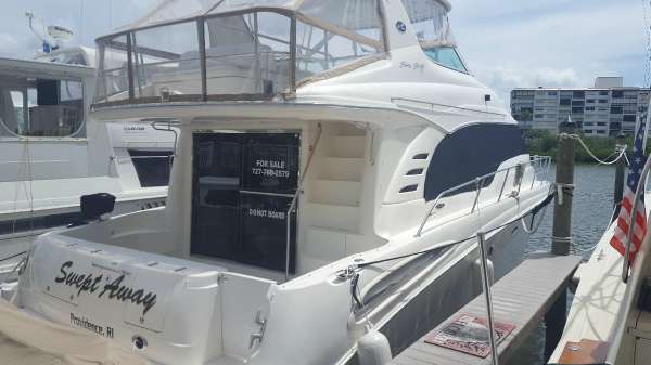 2001 Sea Ray Cockpit Motor Yacht Series 540