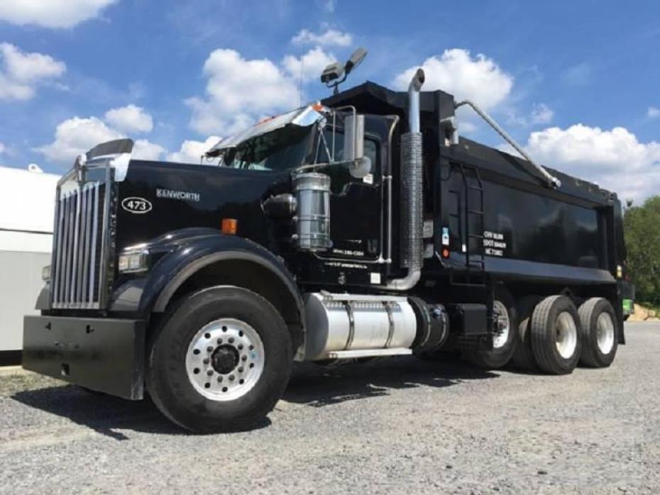 2015 Kenworth W900l  Dump Truck