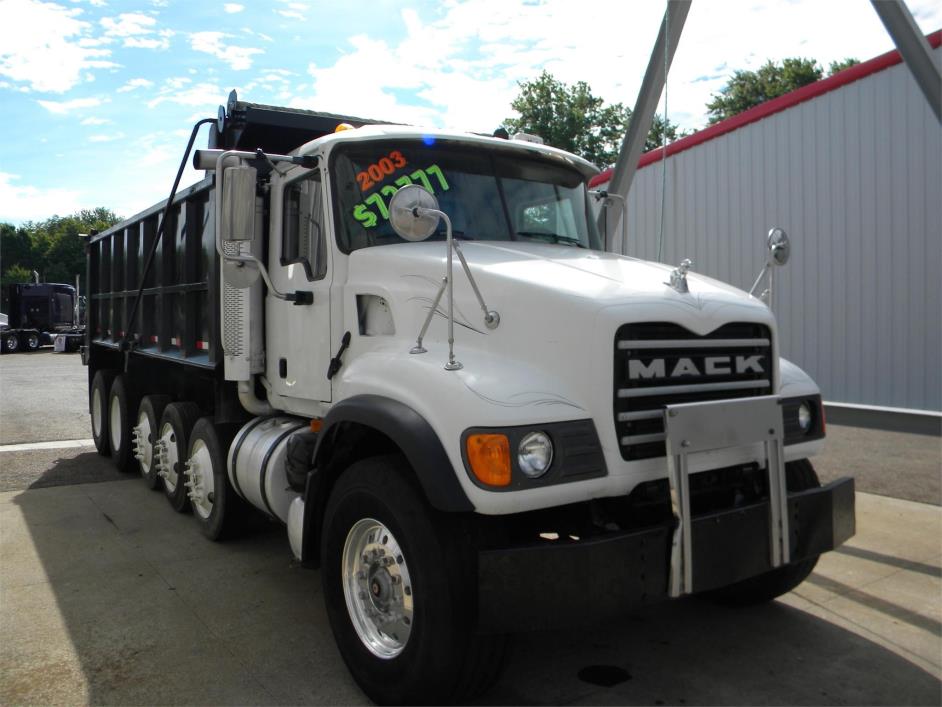 2003 Mack Granite Cv713  Dump Truck
