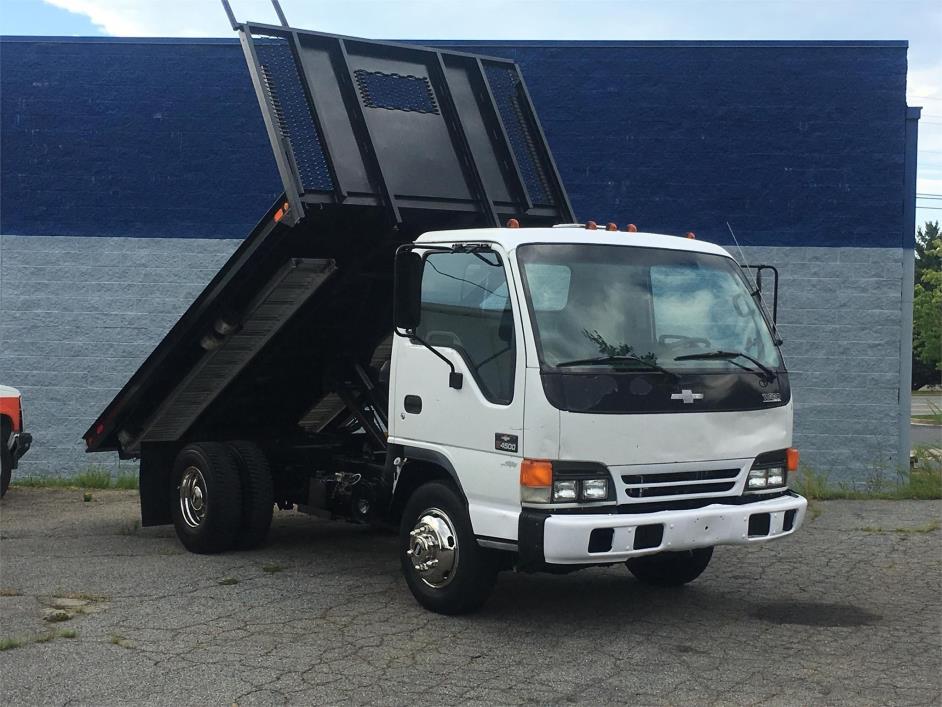 2001 Chevrolet W4500  Flatbed Dump