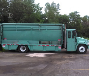 2009 Hino 338  Recycle Truck