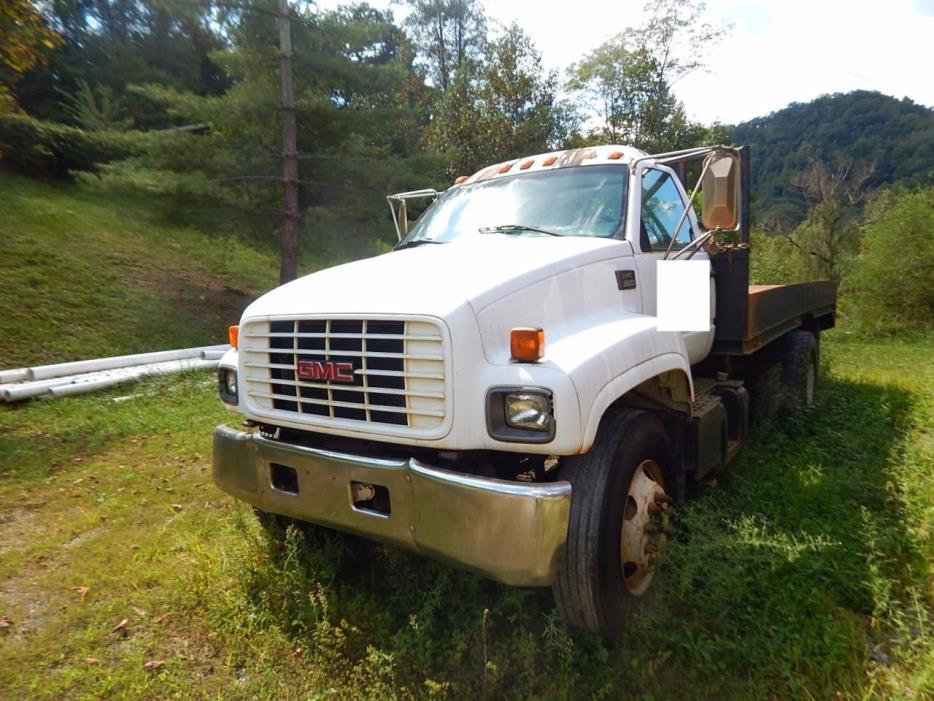 1999 Gmc Topkick  Flatbed Truck