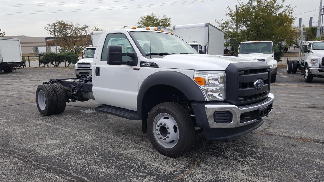 2016 Ford F550 Xl Sd  Cab Chassis