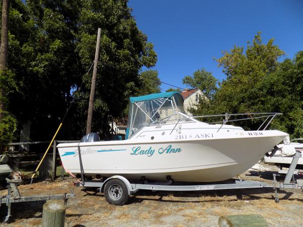 1996 PROLINE 201 with 2006 Fourstroke