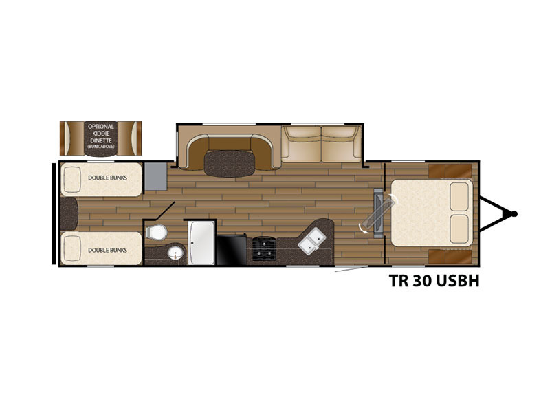 2017 Heartland Trail Runner TR 30 USBH