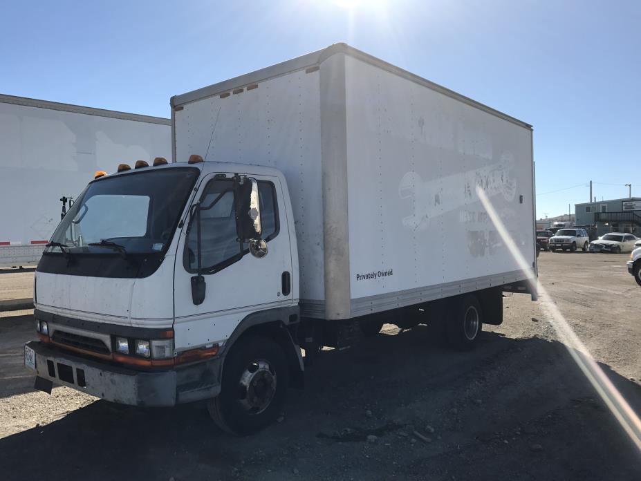 1996 Mitsubishi Fuso Fe639  Box Truck - Straight Truck