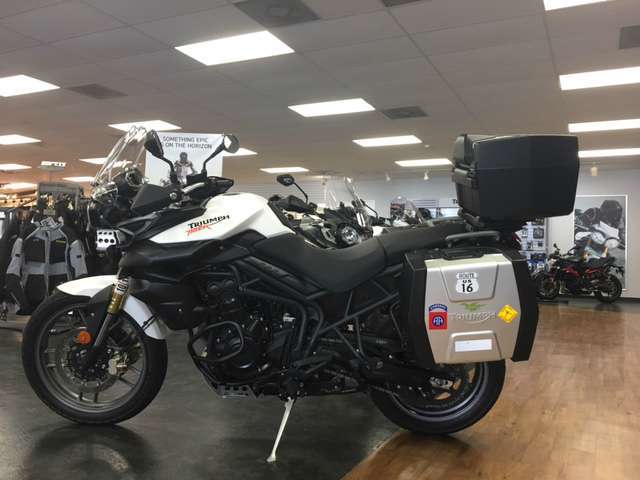 2013 Triumph Tiger 800 ABS - Crystal White