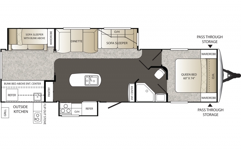 2015 Keystone Outback 323bh