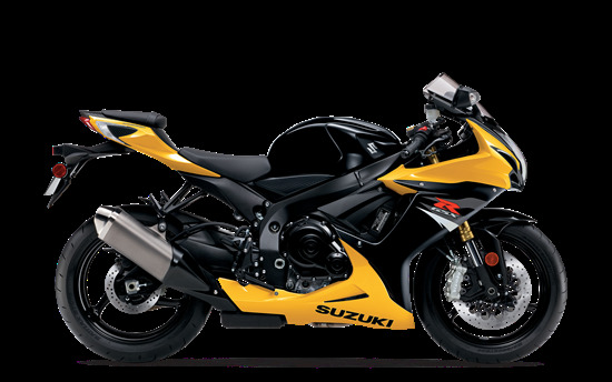 2017 Suzuki Gsx-R750 Yellow And Black