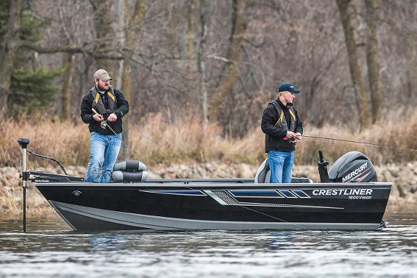 2016 Crestliner 1600 Vision Tiller