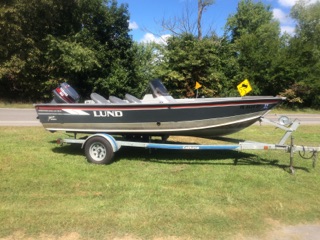 1995 Lund 1700 Pro Angler Dlx