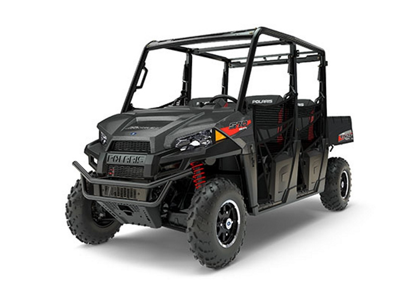 2017 Polaris RANGER CREW 570-4 EPS Titanium Metallic