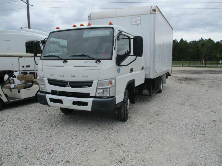 2014 Mitsubishi Fuso Fe 160 Crew Cab 4 Door  Landscape Truck