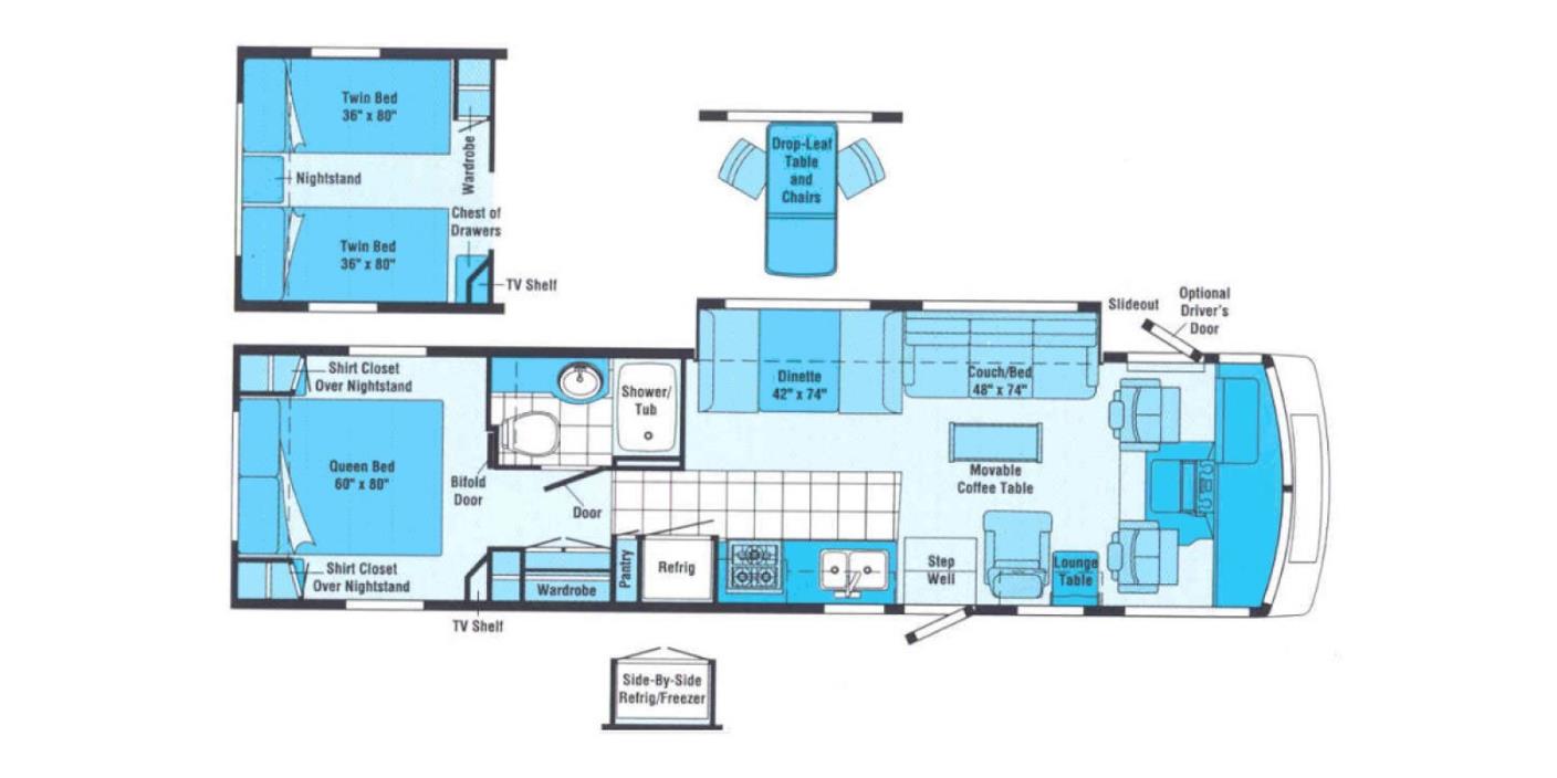 1998 Winnebago Itasca Suncruiser 35WP SLIDE