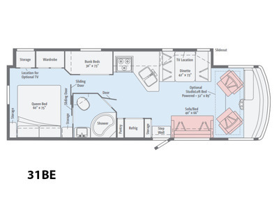 2017 Winnebago Vista 31BE