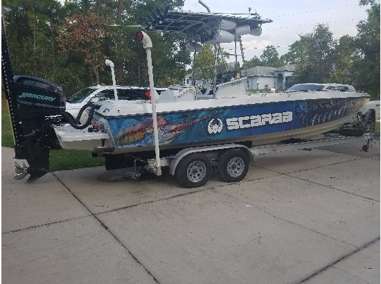 1996 Scarab Center console